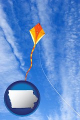 iowa flying a kite