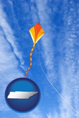 tennessee flying a kite